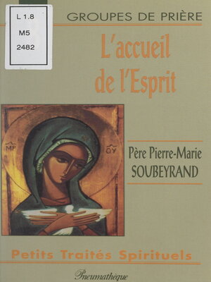 cover image of L'accueil de l'esprit